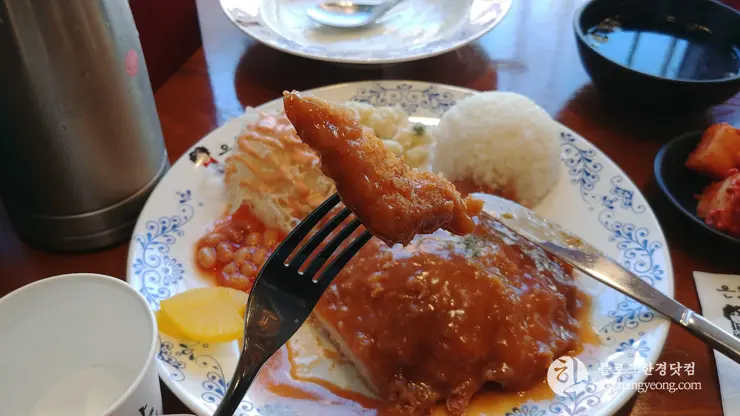 회기동 맛집 은화수 식당 경희대점, 경양식 돈까스 전문점