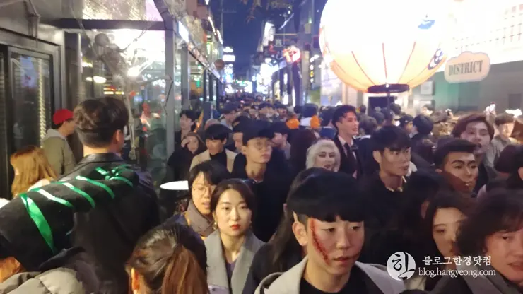 2018 할로윈 커스튬 축제 이태원을 찾다