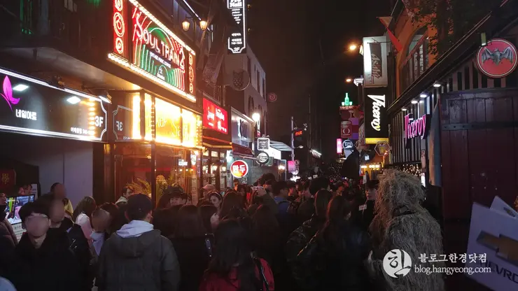 2018 할로윈 커스튬 축제 이태원을 찾다