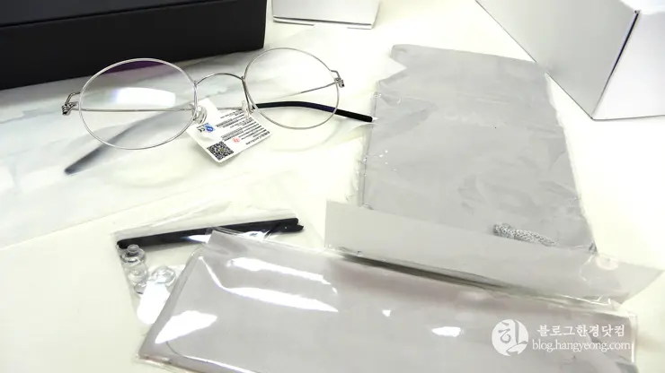 알리익스프레스 Fonex 포넥스 안경테 은테 금테 후기, 린드버그st 문재인 대통령 안경테