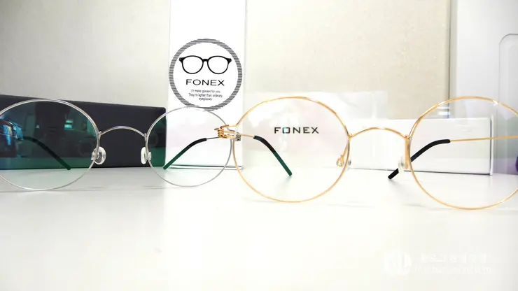 알리익스프레스 Fonex 포넥스 안경테 은테 금테 후기, 린드버그st 문재인 대통령 안경테