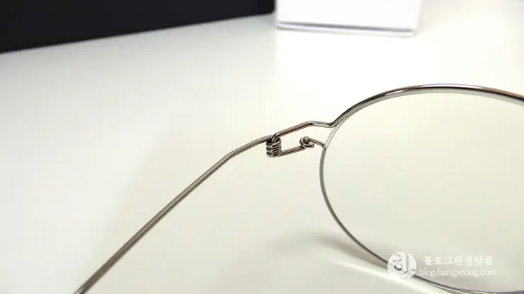 알리익스프레스 Fonex 포넥스 안경테 은테 금테 후기, 린드버그st 문재인 대통령 안경테