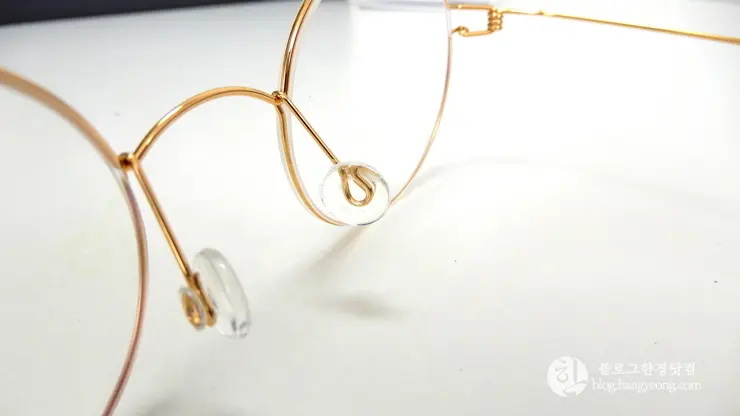 알리익스프레스 Fonex 포넥스 안경테 은테 금테 후기, 린드버그st 문재인 대통령 안경테