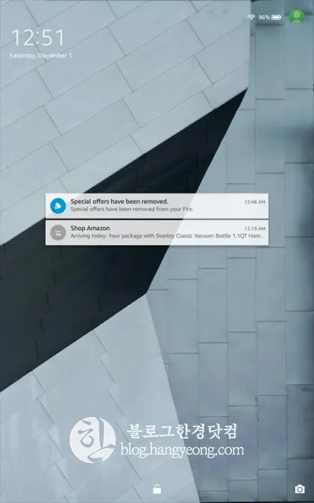 Amazon Fire HD 10 (7th, 2017) 초기 설정 최적화 작업 (잠금화면 광고제거, 구글플레이스토어 설치)