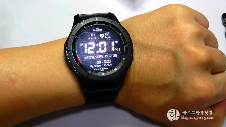 Gear S3 Frontier 기어 s3 프론티어, 알리익스프레스 스틸 매쉬 자석 밴드와 강화유리 구매 후기