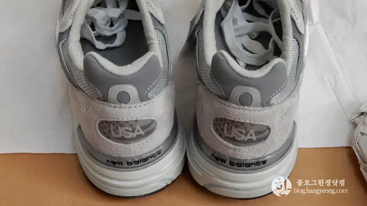 뉴발란스 993 발 편한 운동화의 대명사 New balance 993, Made in USA, M993GL 8.5 B