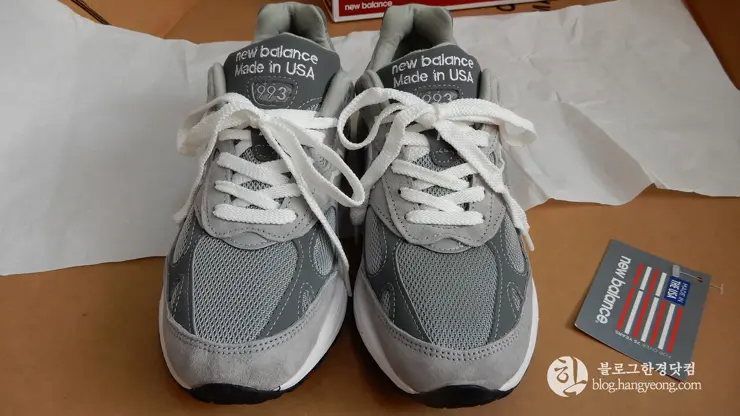 뉴발란스 993 발 편한 운동화의 대명사 New balance 993, Made in USA, M993GL 8.5 B