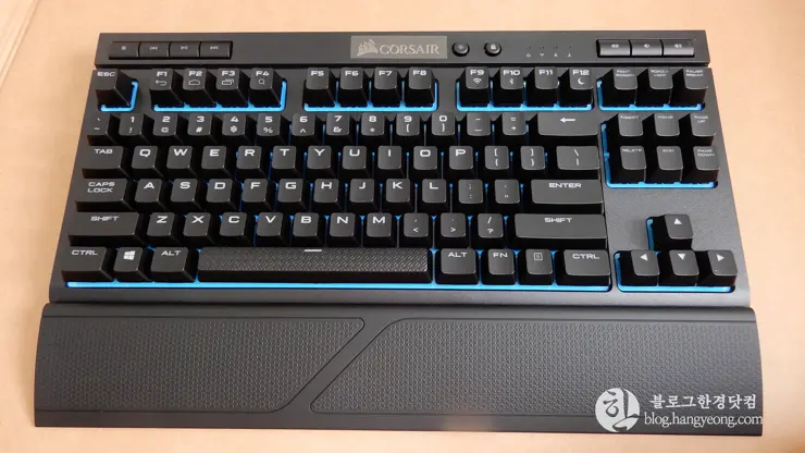 커세어 체리 적축 무선 기계식 K63 키보드 CORSAIR K63 Wireless Special Edition Mechanical Gaming Keyboard
